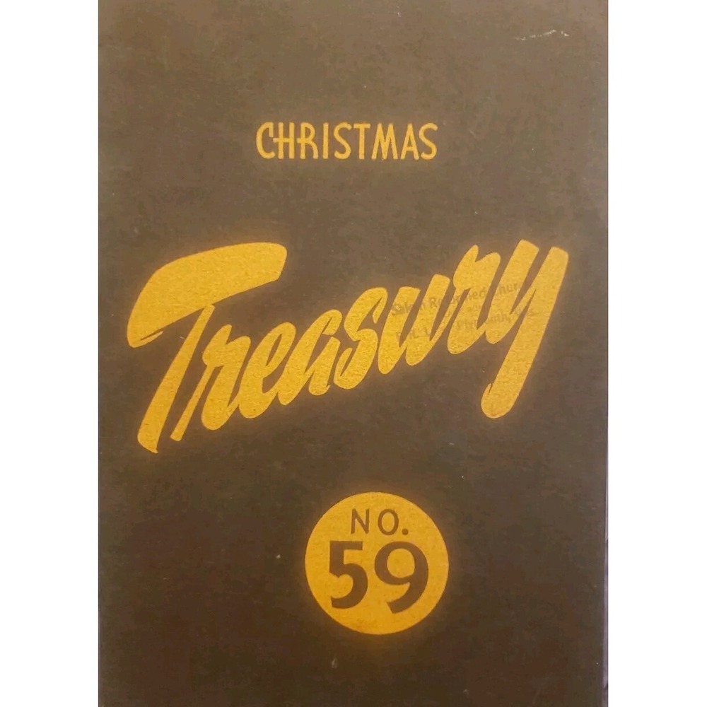 Christmas‎ Treasury No. 59 Vintage 1948 Paperback from Lorenz Publishing Co.
